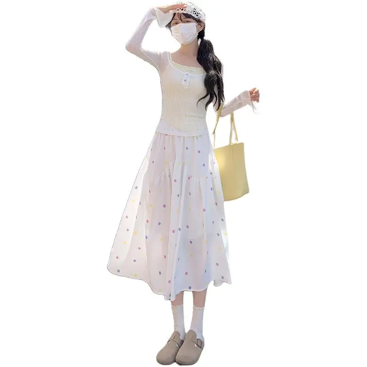 Dior Beauty Casual Long Skirt Women's-3