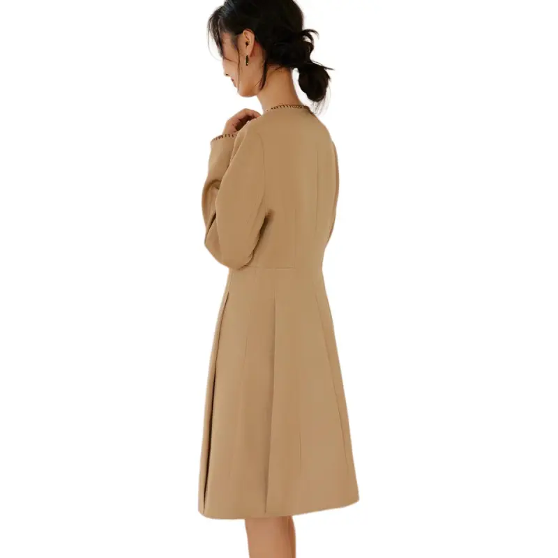 XWI Long Sleeved Dresses Women's Ginger Yellow-1