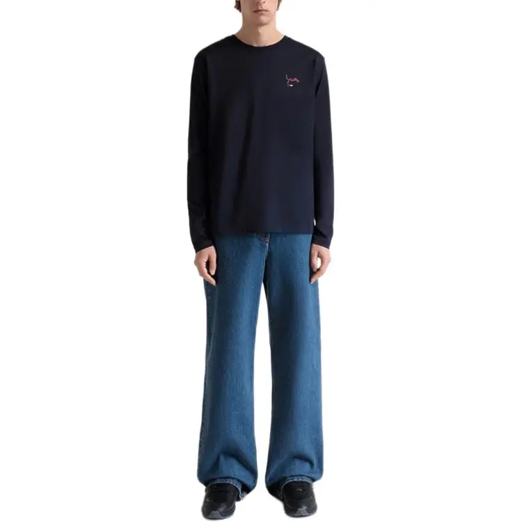 BALLY SS25 T Shirt Men's Dark Blue-2