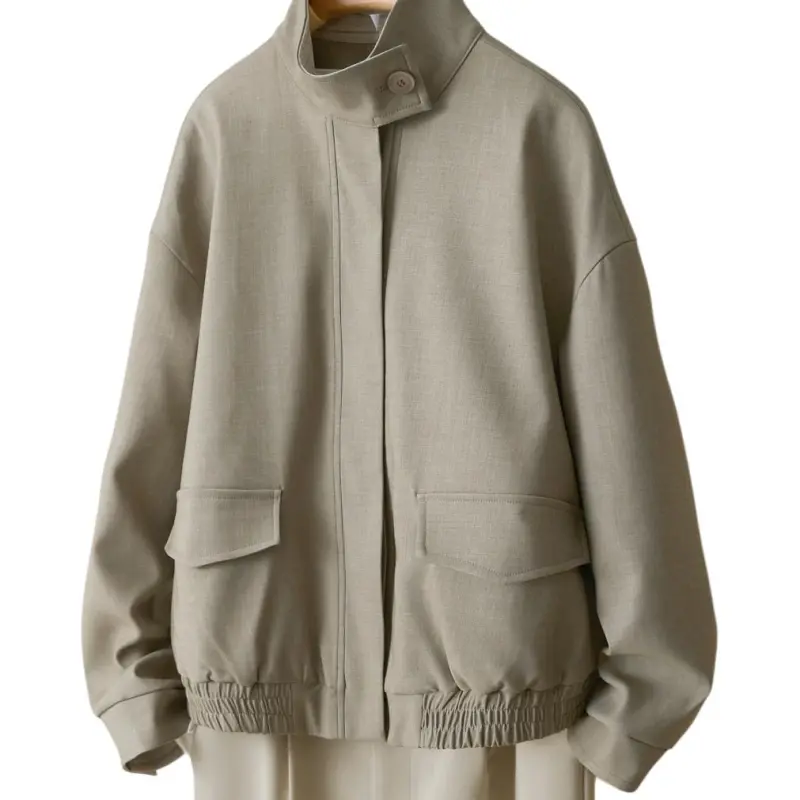 IHIMI Jackets Coats Women's Tea Brown-3