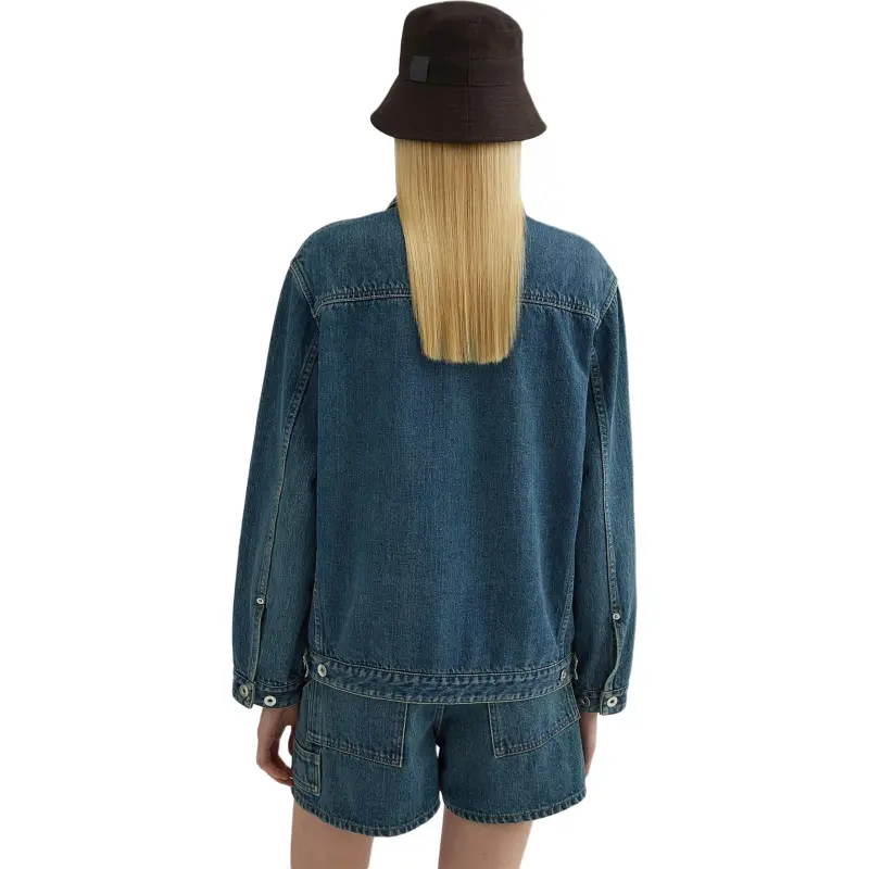 JIL SANDER Washed Denim Jacket-2