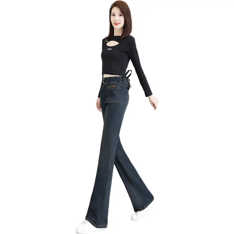 Mu Xiao Xin Jeans Women's Concrete Gray-2