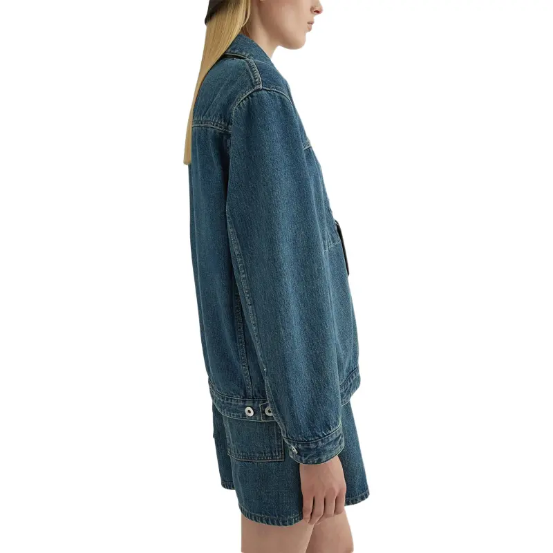 JIL SANDER Washed Denim Jacket-3