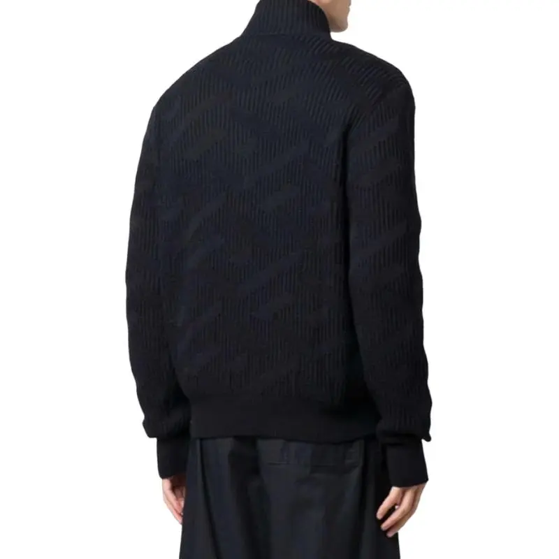 VERSACE Knitwear Men's Dark Blue-3