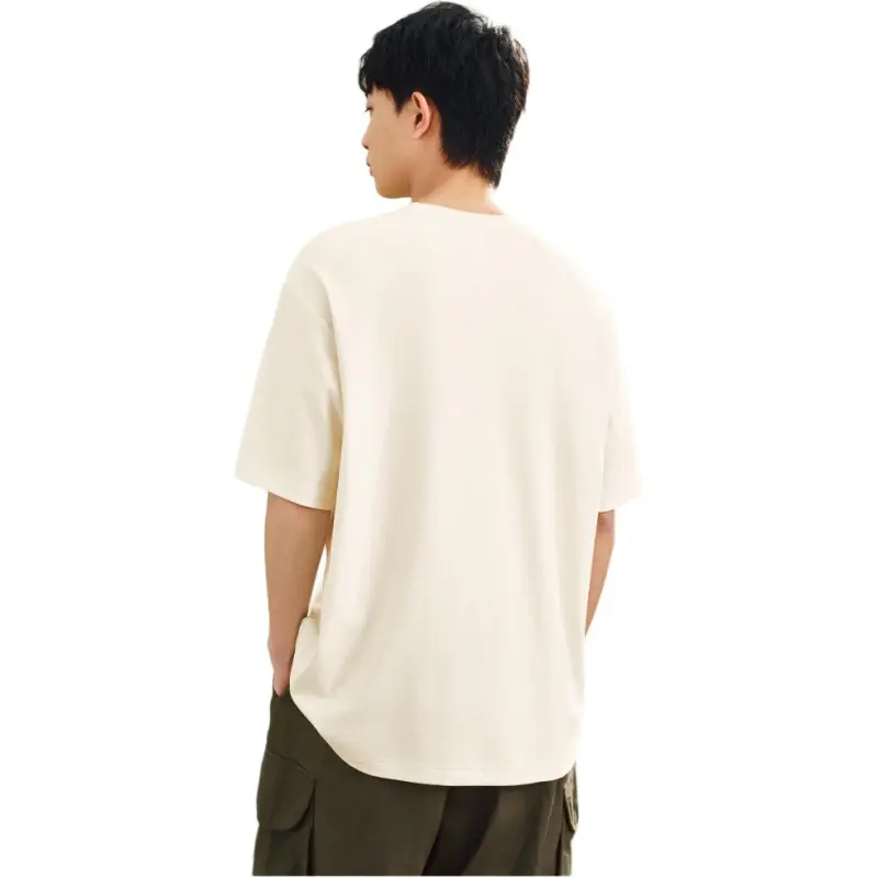 Anta Variety Training Collection T Shirt Men's Warm Sun White-2