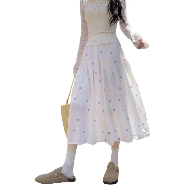 Dior Beauty Casual Long Skirt Women's-4