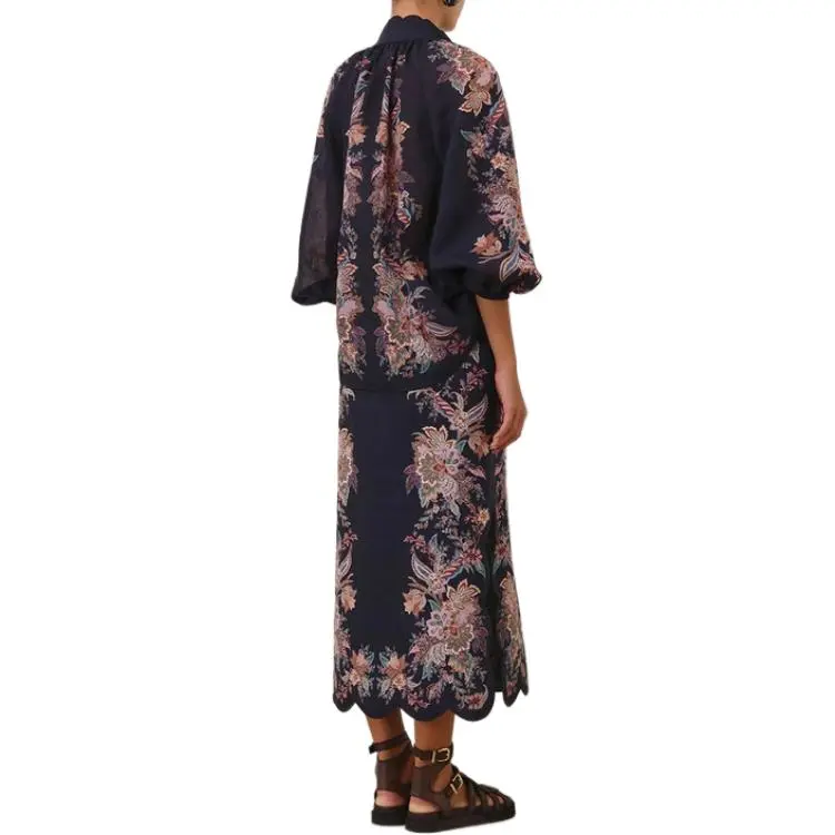 Zimmermann Rhiannon Midi Skirt-2
