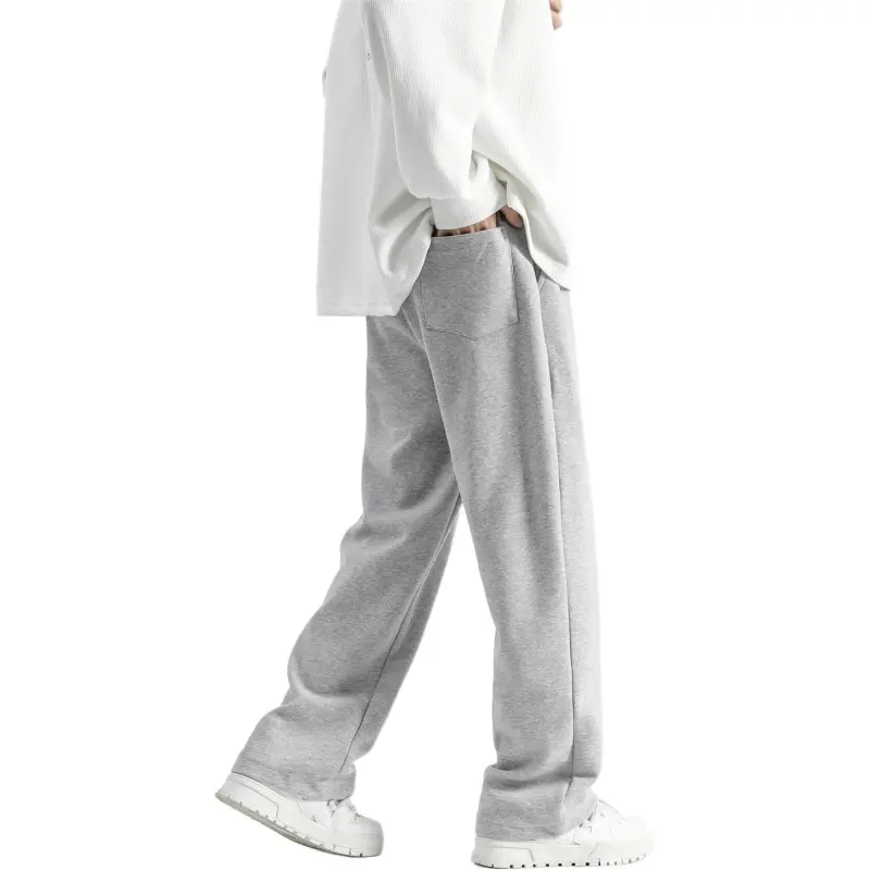 Izex Casual Pants Unisex Light Gray-23