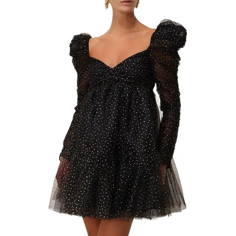 Zimmermann FW24 Long-Sleeved Dresses Women's Black-2