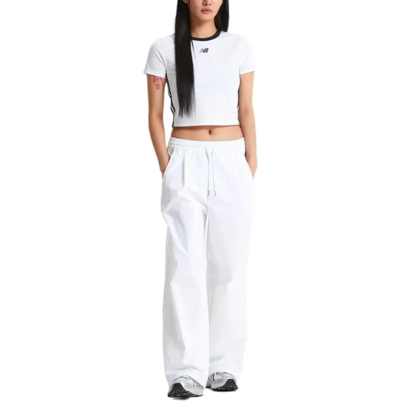 New Balance SLIM FIT T Shirt Women's White-2