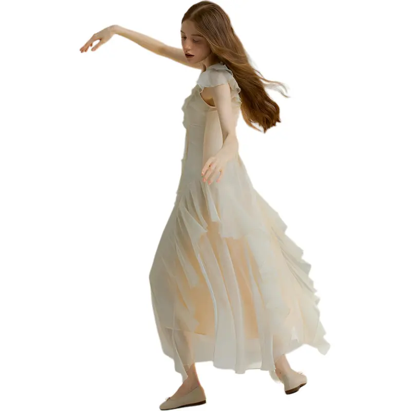 Flowers In Water Slip Dress Women's-1