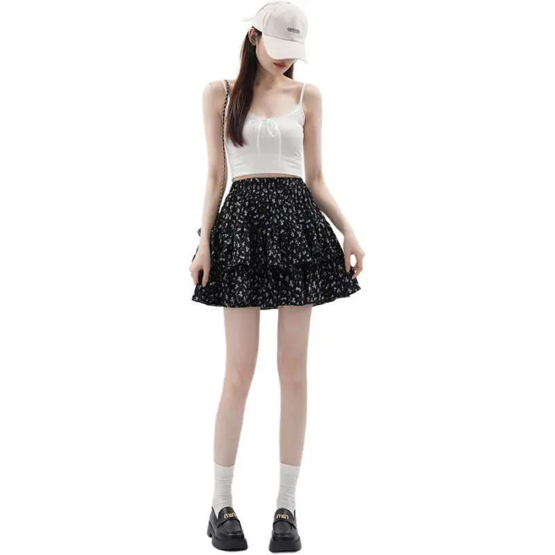 Mu Xiao Xin Casual Short Skirts Women's-9