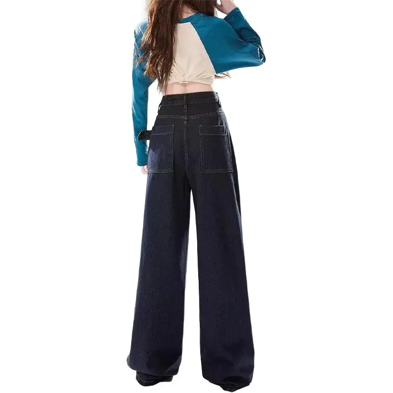 Ordifen Jeans Women's Dark Blue-0