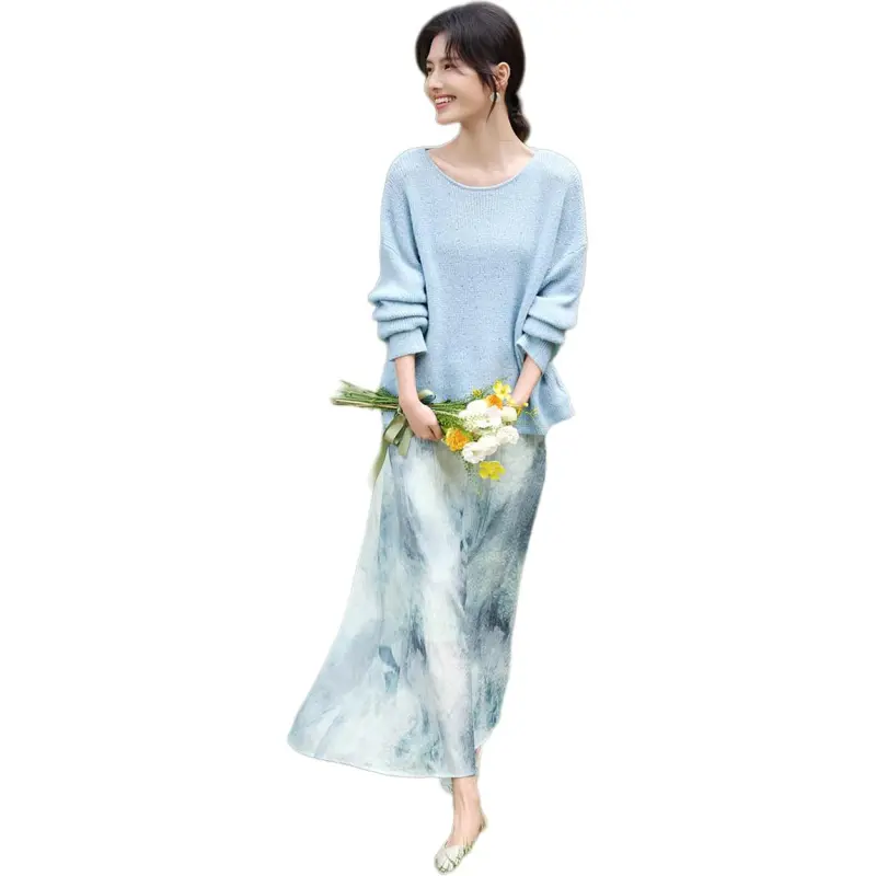 XWI Skirt Set Women's Misty Blue-1