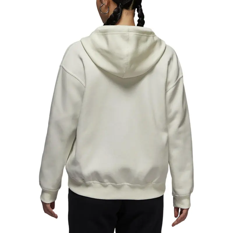 Jordan Brooklyn Fleece FW24 Sweatshirt Women's Canvas White/Black-2