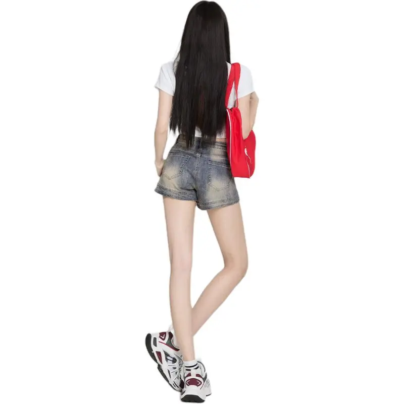7 SEVFUN Denim Shorts Women's-5