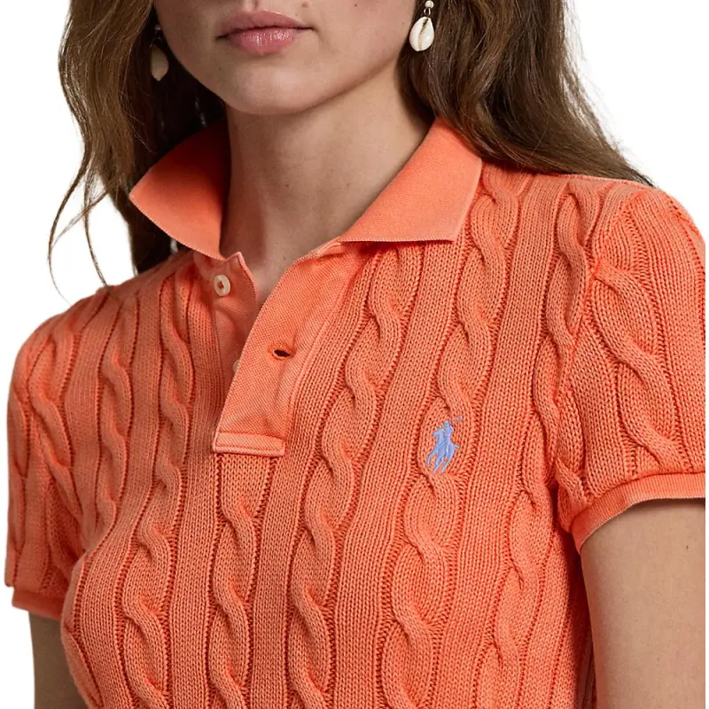 Polo Ralph Lauren Cable knit Polo Shirt-4