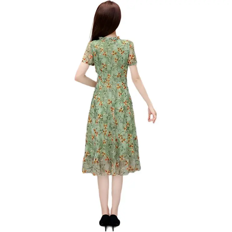 The Temptation Of The Muse Short Sleeved Dress Women's-3