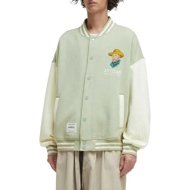 MUSIUM DIV . Logo embroidered Bomber Jacket-7