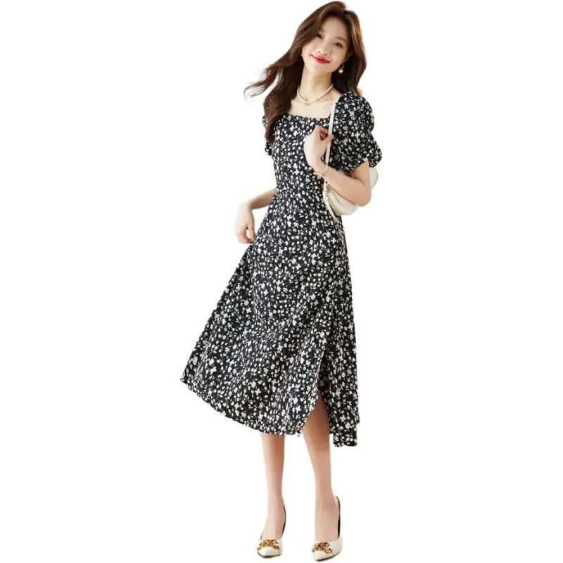 Mu Xiao Xin Short Sleeved Dress Women's-7