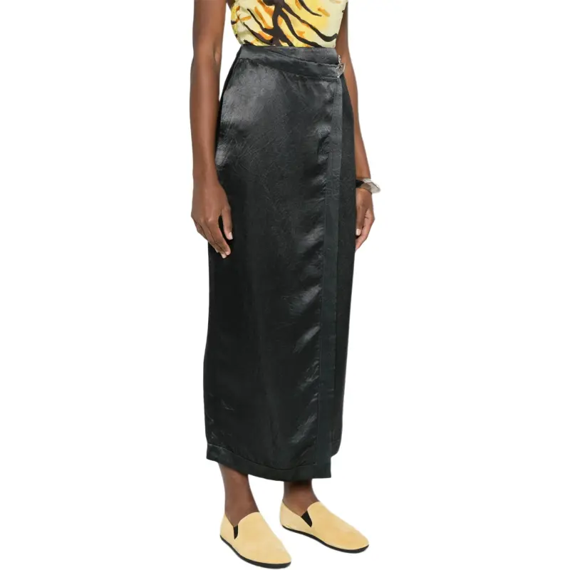 NANUSHKA Wrap Midi Skirt-3