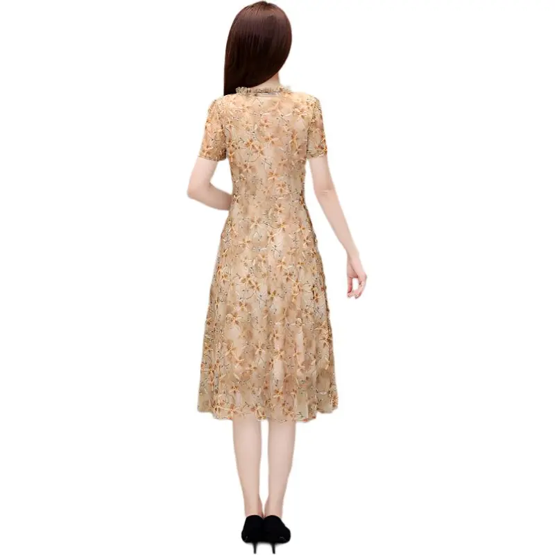 The Temptation Of The Muse Short Sleeved Dress Women's-5