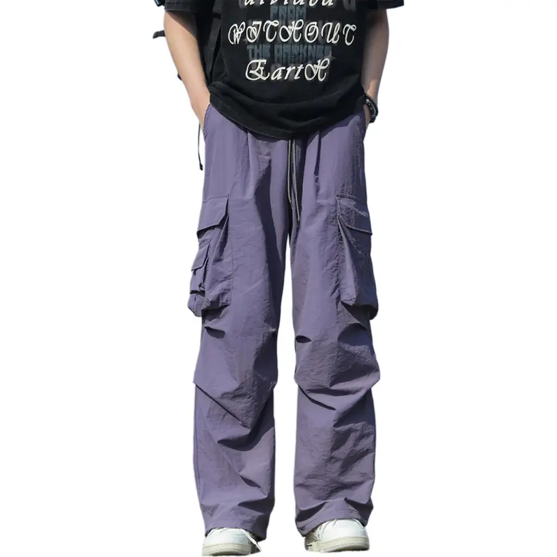 RASHOMONG Cargo Pants Unisex-13