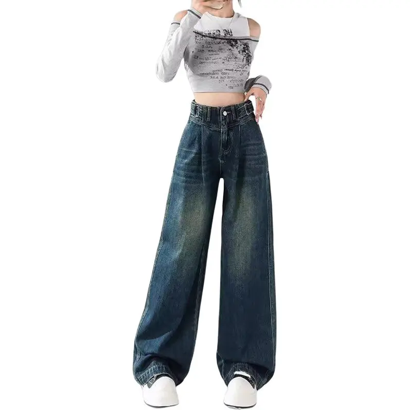 Ordifen Jeans Unisex Vintage Blue-2