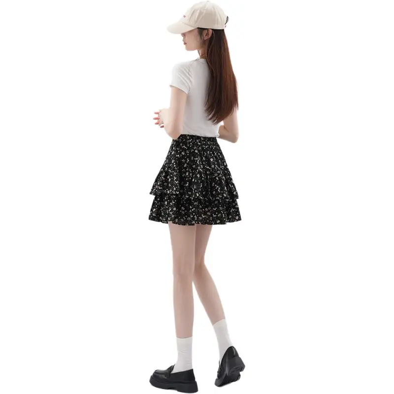Mu Xiao Xin Casual Short Skirts Women's-6