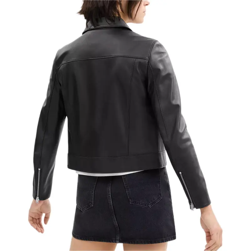 COACH Denim Short Skirts Women's Black-2
