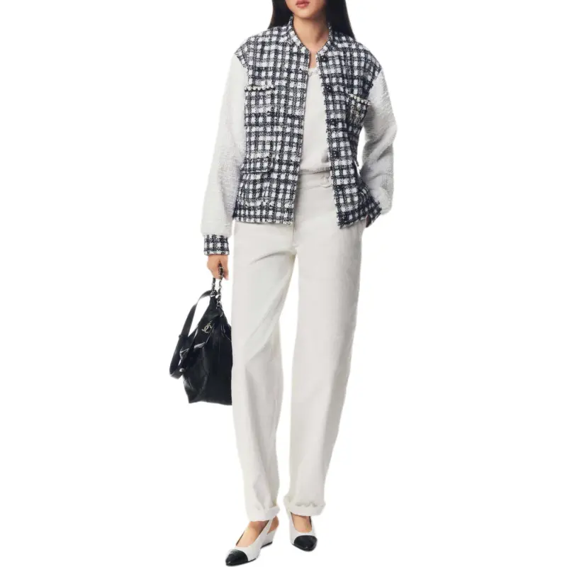 CHANEL 25P Spring Summer Preview Collection Jeans Women's White-1
