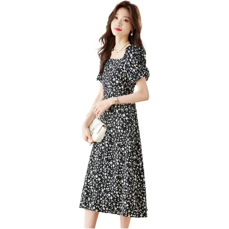 Mu Xiao Xin Short Sleeved Dress Women's-9