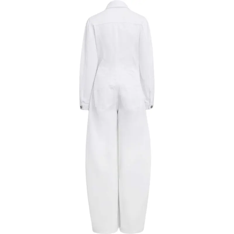 Alaia SS25 Jumpsuit Women's White-1