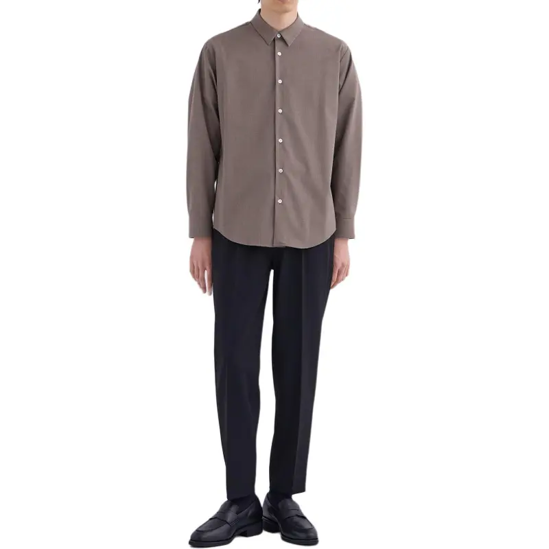 UNITED TOKYO SS25 Shirt Men's Gray Beige-1