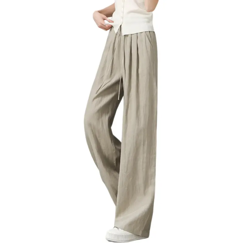 Weixi Casual Pants Women's Numb Gray-5