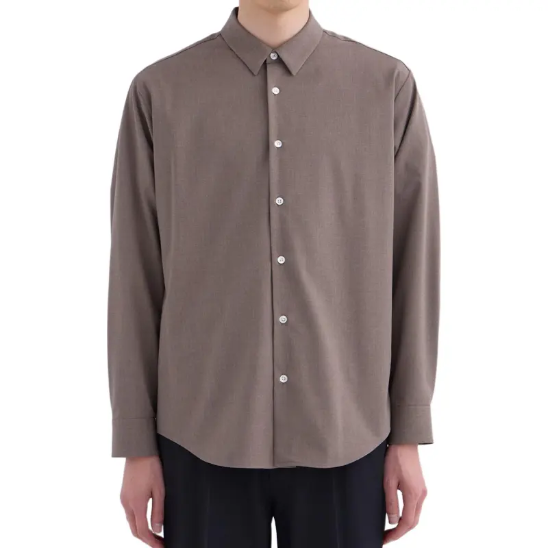 UNITED TOKYO SS25 Shirt Men's Gray Beige-2