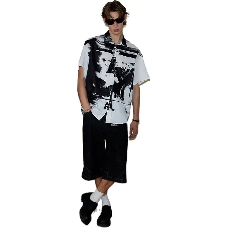 CORNILOT Denim Shorts Unisex-1