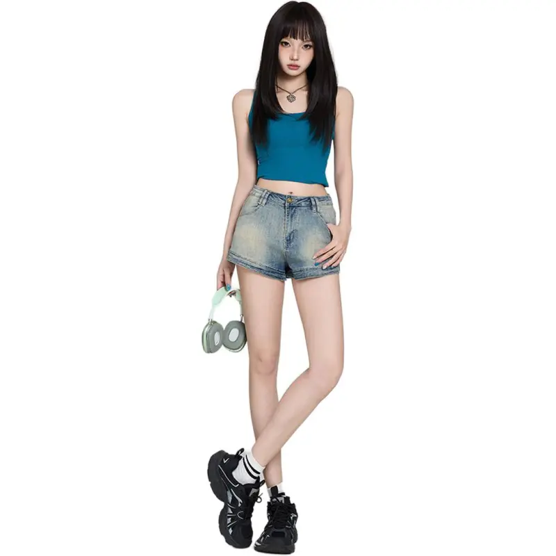 7 SEVFUN Denim Shorts Women's-3
