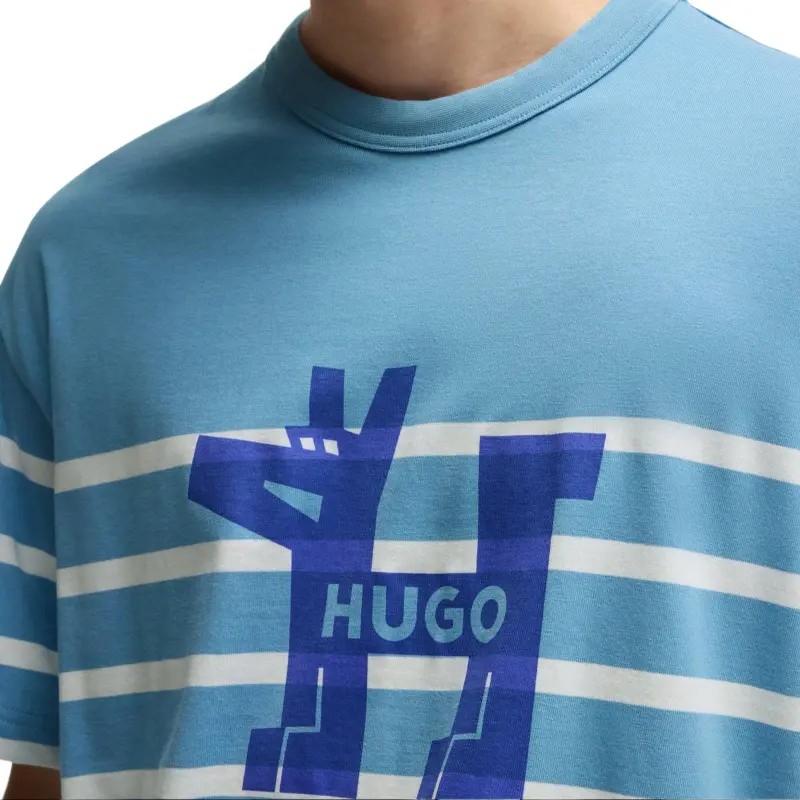 HUGO BOSS T Shirt Men's Light Blue-4