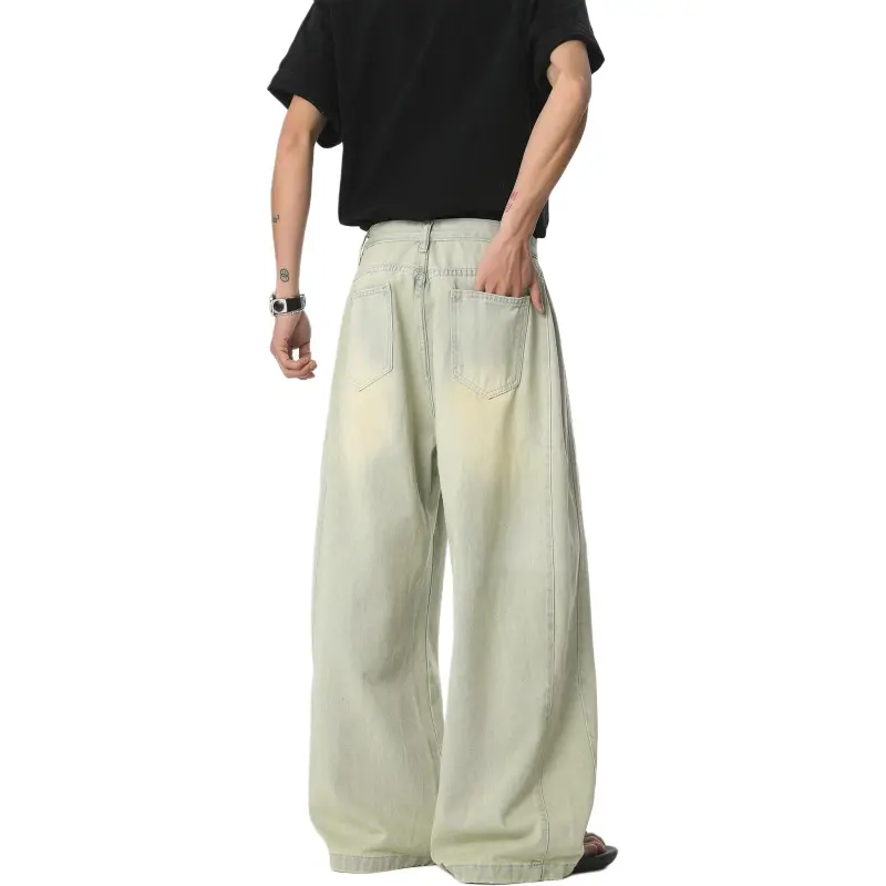 SCRM Jeans Unisex Vintage Blue-4