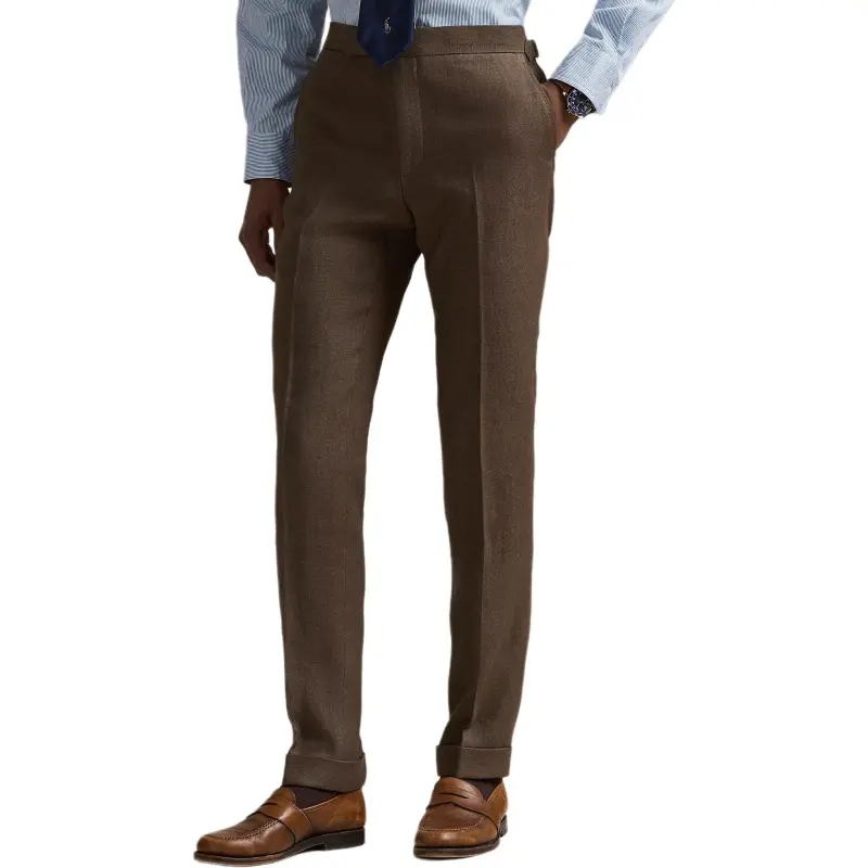 Polo Ralph Lauren Suit Trouser Men's Mocha-2