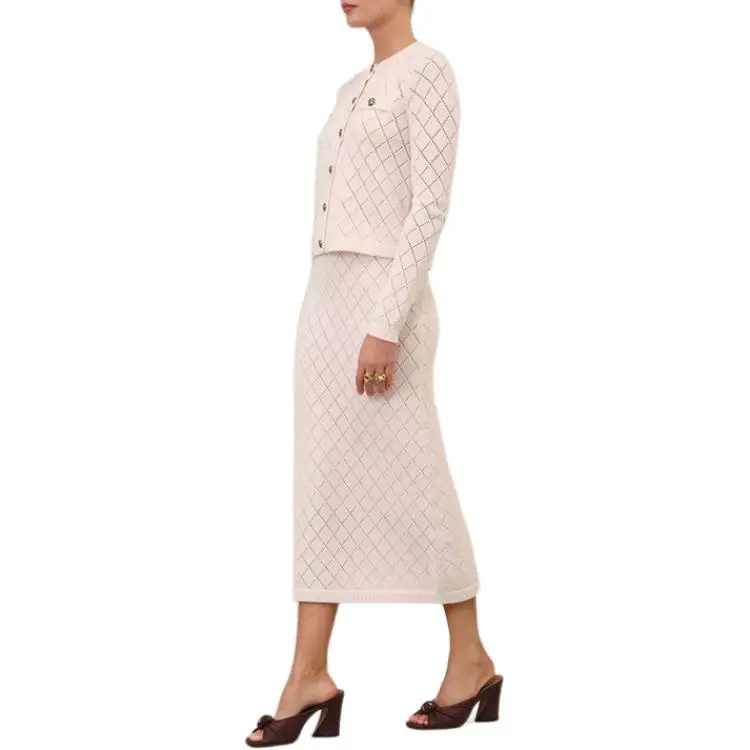 Zimmermann Illustration Pointelle Skirt-3