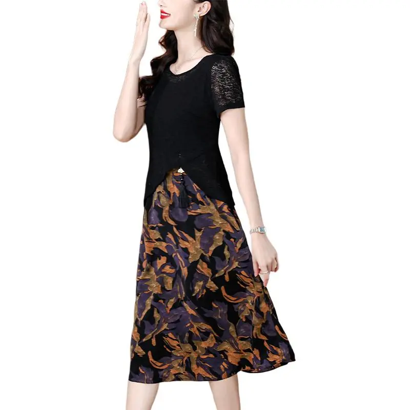 The Temptation Of The Muse Short Sleeved Dress Women's-1