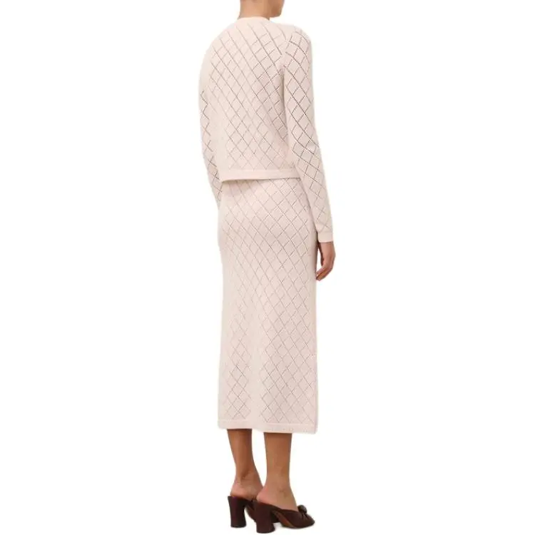 Zimmermann Illustration Pointelle Skirt-2