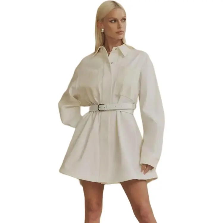 ELLIATTCOLLECTIVE Long Sleeved Dresses Women's White-0