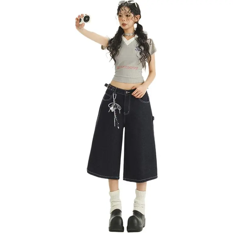Kazakhstan Jeans Women's Dark Blue-1