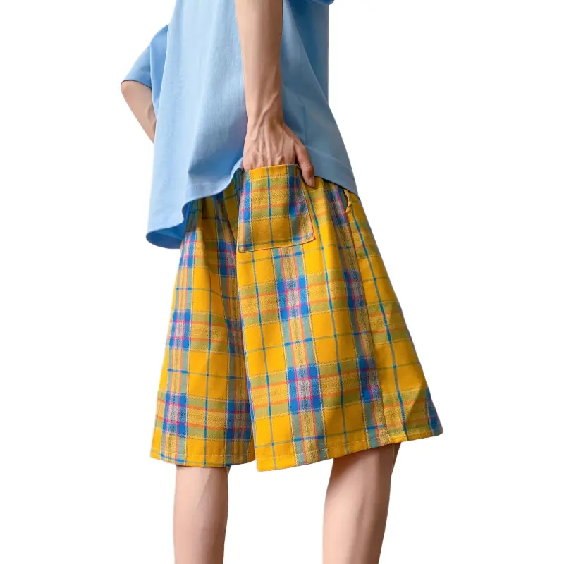 Nordic Raiders Casual Shorts Unisex Yellow-1