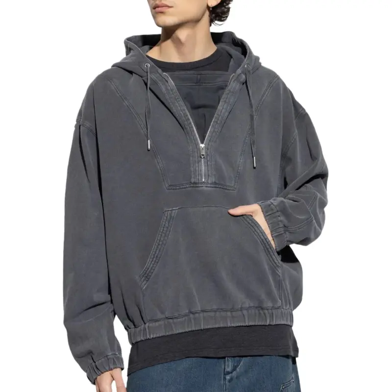 ISABEL MARANT Yanis Drawstring Sweatshirt-2