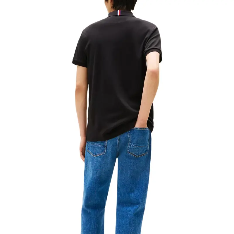 Tommy Hilfiger Polo Shirt Men's Black-2