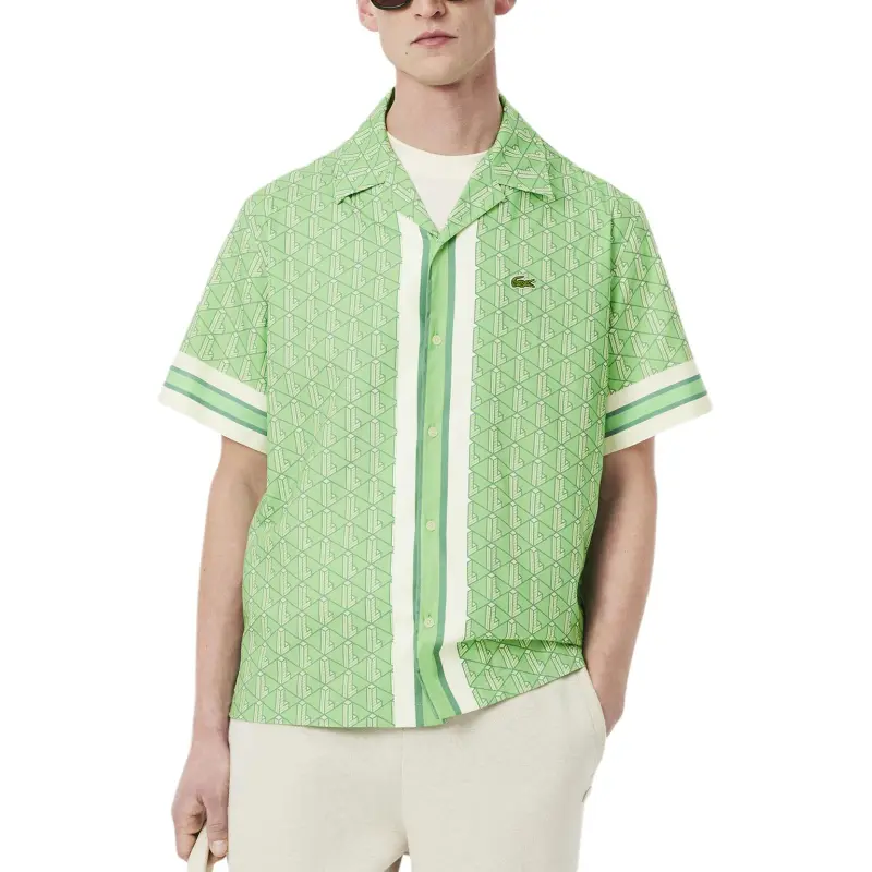 LACOSTE Monogram pattern Shirt-1